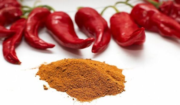 Jinsiy olatni kattalashtiradigan dori-darmonlarni singdirish uchun Cayenne qalampiri
